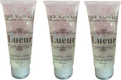 

LUEUR Skin Rejuvenating-3PC Face Wash(60 ml)