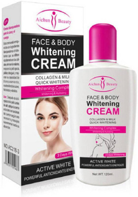 

Aichun Beauty Face & Body Whitening Cream(120 ml)(120 ml)