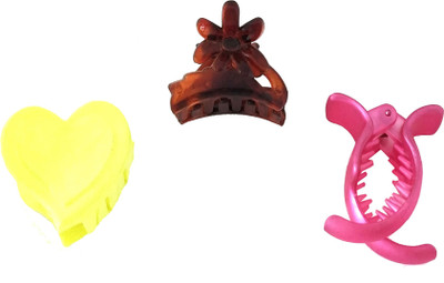 

Fashionable 3 DIFFERENT SHAPE Hair Claw(Multicolor)
