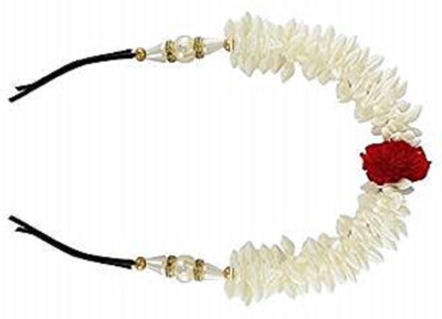 

shivnath enterprises hair fashion veni gajra white [pack of 1pcs] Hair Accessory Set(White)