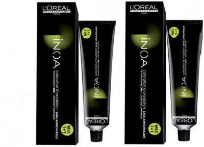 

L'Oreal Inoa Ammonia Free Permanent Dark Brown Color No. 3 Hair Color(Dark Brown Color No. 3)