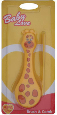 

Baby Love Comb & Brush Yellow (BPA free)