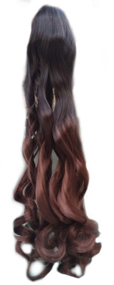 

Alizz beautiful multicolor hairpiece high light double shaded clutch ombre blonde clutcher Hair Extension