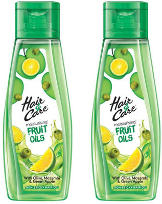 

Hair & Care 2 Pack of 300ml Moisturizing Fruits Hair Oil(300)