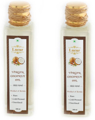 

LUEUR Coconut Oil-2PC Hair Oil(200 ml)