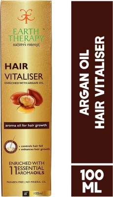 

Earth Therapy hair vitaliser infused with argan oil Hair Oil(100 ml)