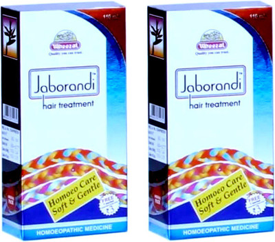 

WHEEZAL JABORANDI HAIR TREATMENT 110 ML(PACK OF 2)(220 ml)