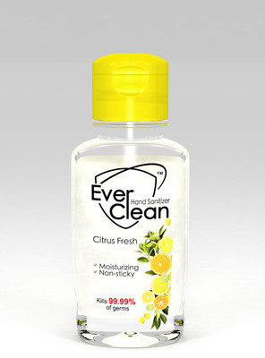 

ever clean Hand sanitizer(60 ml, Bottle, Pack of 4)