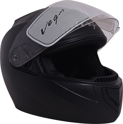 VEGA EDGE Motorbike Helmet(Black)