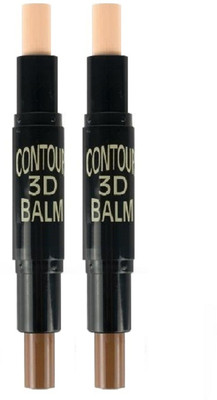 

tanvi27 2IN1 BB HIGHLIGHT AND 3D CONTOUR BALM STICK Highlighter(ALABASTER AND NUTY)