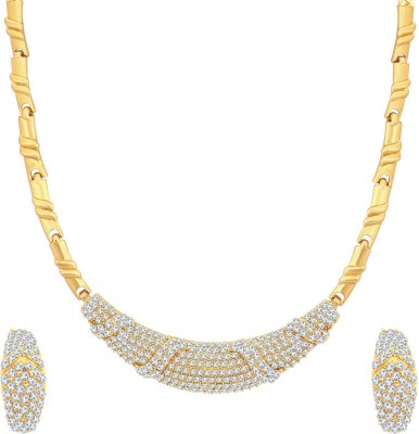 Sukkhi Alloy Gold-plated Yellow Jewellery Set(Pack of 2)