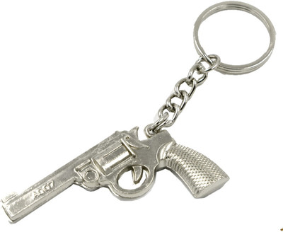 faynci Quality Metal Gun A007 Decorative Key Chain for Gun Lover Key Chain