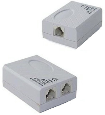 

Fedus ADSL/ VDSL/APDT Splitter for Telephone and Broadband Modem Lan Adapter(1000 Mbps)