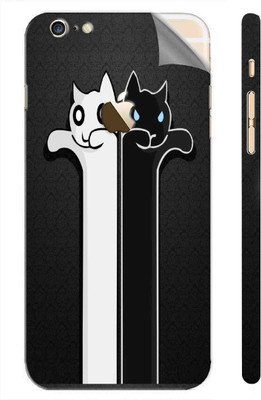 Snooky Apple iPhone 6 Mobile Skin(Black)