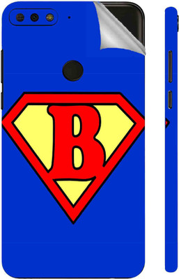 Snooky Huawei Y7 Prime 2018 Mobile Skin(Blue)