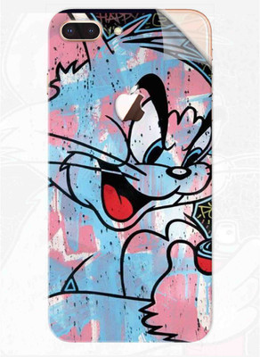 Snooky Apple iPhone 8 Plus Mobile Skin(Blue)