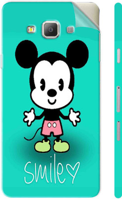 Snooky Samsung Galaxy E7 Mobile Skin(Green)