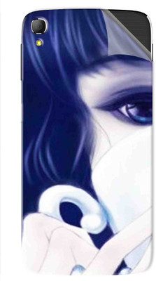 Snooky Panasonic Eluga Switch Mobile Skin(Blue)