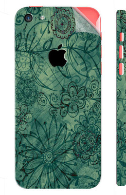 Snooky Apple iPhone 5c Mobile Skin(Green)