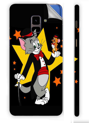 Snooky Samsung Galaxy A8 Plus Mobile Skin(Black)