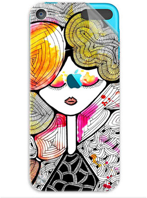 Snooky Apple iPod Touch5 Mobile Skin(Multicolor)