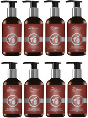 

True Derma Essentials Honey & Almond (Nourishing & Revitalizing) Body Lotion (Pack of 8)(200 ml)