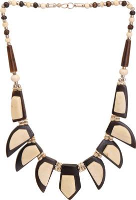 ZIKU JEWELRY ZIKU NS-031 Gold-plated Plated Plastic Necklace