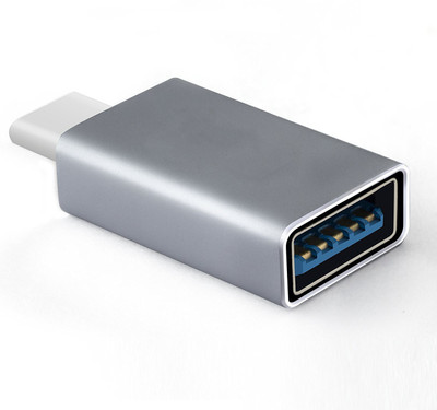 

anchor USB 3.1 Type C OTG Adapter Male to Female Converter Adapter OTG Function for Macbook Google Chromebook with retail USB Adapter(gray)