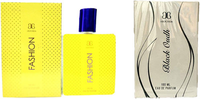 

Arochem Fashion and Black Oudh Perfume 100ML Each (Pack of 2) Eau de Parfum - 200 ml(For Men & Women)