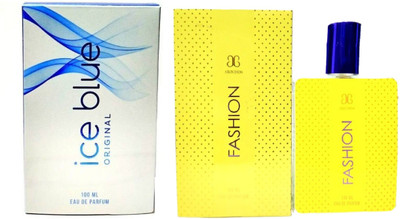 

Arochem Ice Blue and Fashion Perfume 100ML Each (Pack of 2) Eau de Parfum - 200 ml(For Men & Women)