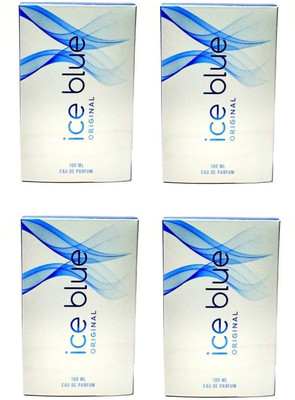 

Arochem Ice Blue Perfume 100ML Each (Pack of 4) Eau de Parfum - 400 ml(For Men & Women)