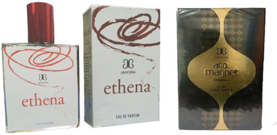 

Arochem Ethena and Magnet Perfume 100ML Each (Pack of 2) Eau de Parfum - 200 ml(For Men & Women)