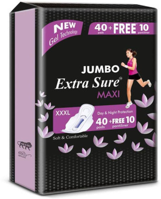 

Extra Sure Extra_Sure Sanitary Pad(Pack of 50)