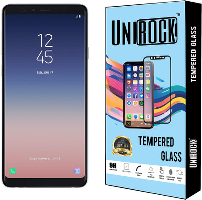 Unirock Tempered Glass Guard for Samsung Galaxy A8 Star(Pack of 1)