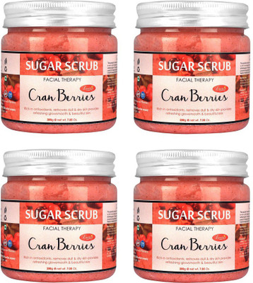 

Luster Cranberries Sugar (Set of 4) Scrub(200 ml)