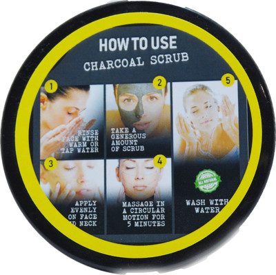 

Luxurious Ayurvedic Gold Activated Charcoal Scrub(100 g)