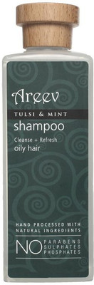

Areev Natural Tulsi & Mint Shampoo(300 ml)