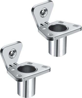 

KITCHENCLOUD Premium Tooth-Brush Holder/Tumbler Stainless Steel (Unique)(Silver)