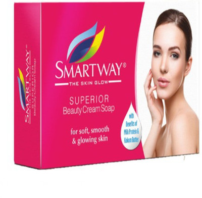 

Smartway Superior Beauty Cream Soap(75 g, Pack of 6)