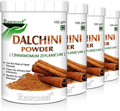 Rawmest Dalchini Powder - Cinnamon Powder 400 gm(4 x 100 g)