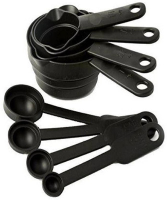 WOLBLIX Baking Measurement Measuring Cups And Spoons Set 8 Pcs Disposable Plastic Measuring Spoon Set (Pack of 8) Plastic Measuring Spoon Set(Pack of 8)
