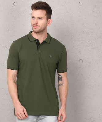 dark green t shirt combination