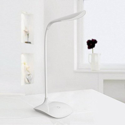 AKR Powerful Rechargeable Emergency Table Lamp / Student Reading Light / Led Foldable Desk Lamp TABLE LAMP(White) Study Lamp(37, White)