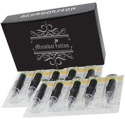 

Mumbai Tattoo RED SCORPION CARTRIDGE 9RS PK OF 10 PCS Disposable Stack Liner Tattoo Needles(Pack of 10)