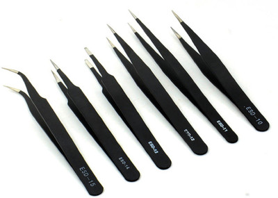 

Buychoice 6PCS Tweezers DIY Tools Electronic Part Repair Tools