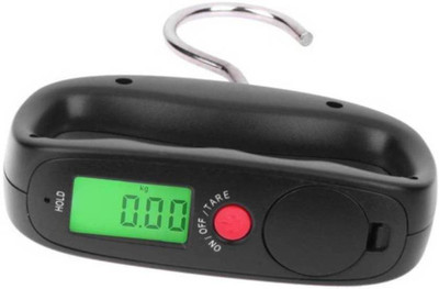 

Granny Smith Portable Hanging Luggage Weight Machine Digital For Weighing Household Items Weighing Scale(Black)