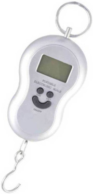 

Granny Smith Portable 50kg-Digital Kitchen Luggage Hanging LED Smiley Weighing Scale(Silver)