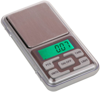 

modren sons Mini Portable Pocket Digital Electronic 0.01 g (10 mg) To 200 Grams For Measuring Jewellery (Silver) Weighing Scale(Silver)