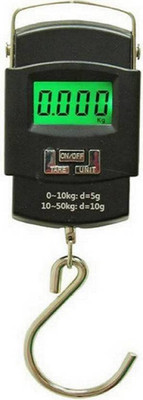 

NIBBIN hanging 50 kg portable kitchen weight scale Weighing Scale (Black) Weighing Scale(Black)
