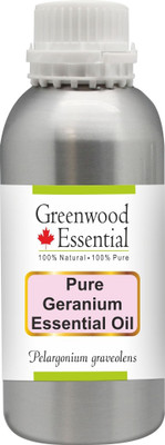 

Greenwood Essential Pure Geranium Essential Oil (Pelargonium graveolens) 100% Natural Therapeutic Grade Steam Distilled(300 ml)